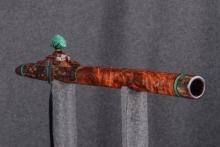 Purple Flame Rosewood Native American Flute, Minor, Mid A-4, #U9G (6)